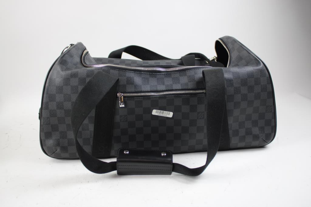 Louis Vuitton Neo Eole 55 Rolling Duffle Bag, Black - Doublechecked By Entrupy