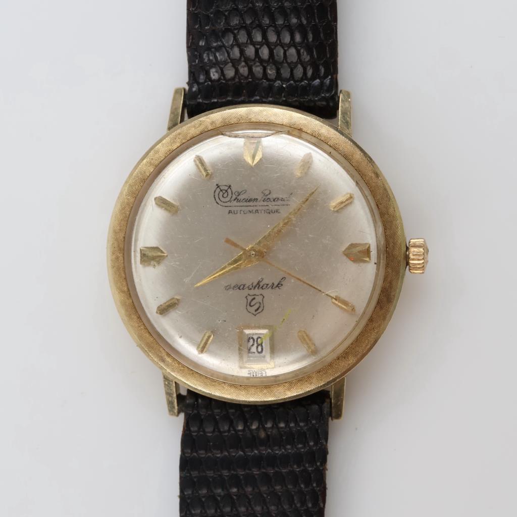 Lucien Piccard 14kt Gold SeaShark Watch