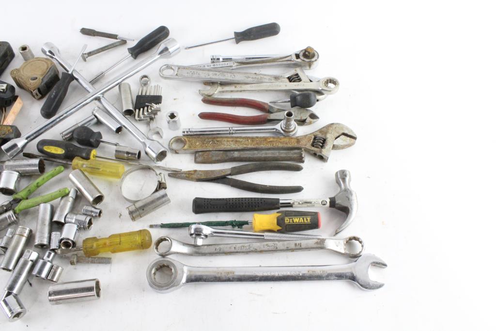 Lug Nut Wrench, Hammer, And More, 10+ Pieces Property Room
