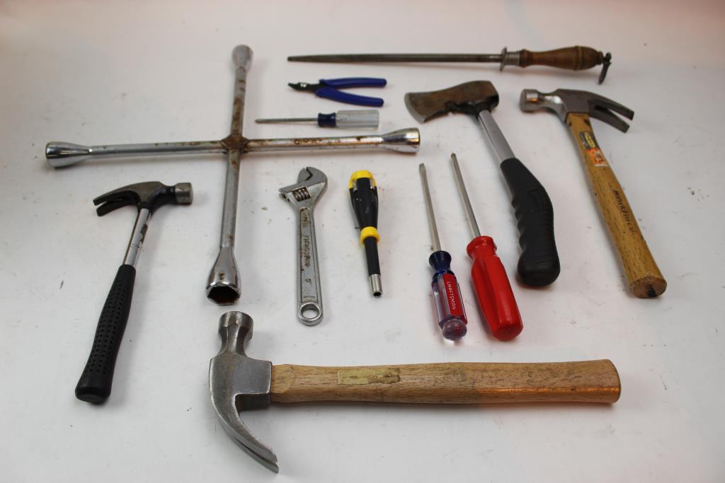 Lug Wrench Hammers Hatchet Crescent Wrencheore Craftsman Lug Wrench Hammers Hatchet Crescent Wrencheore Craftsman 10 Items