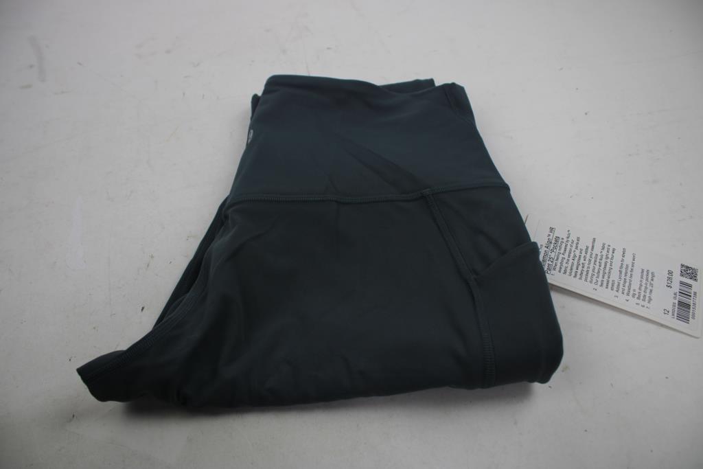 Lululemon Align HR Pant 25" Pockets, Gray, Size 12