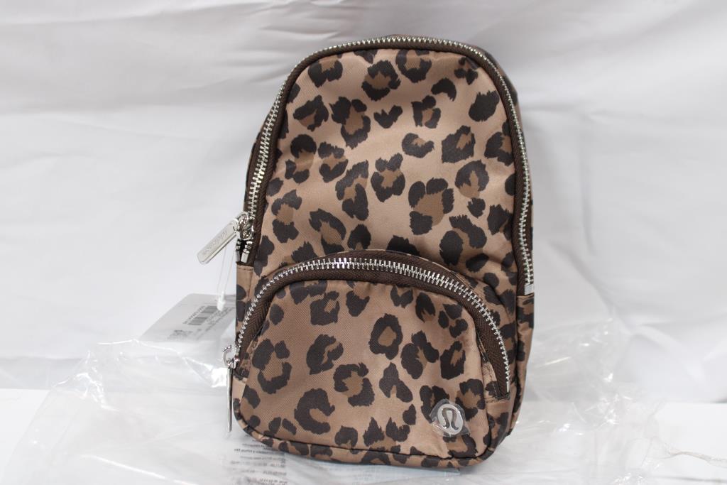 Lululemon Everywhere Small Sling Bag, Leopard Print