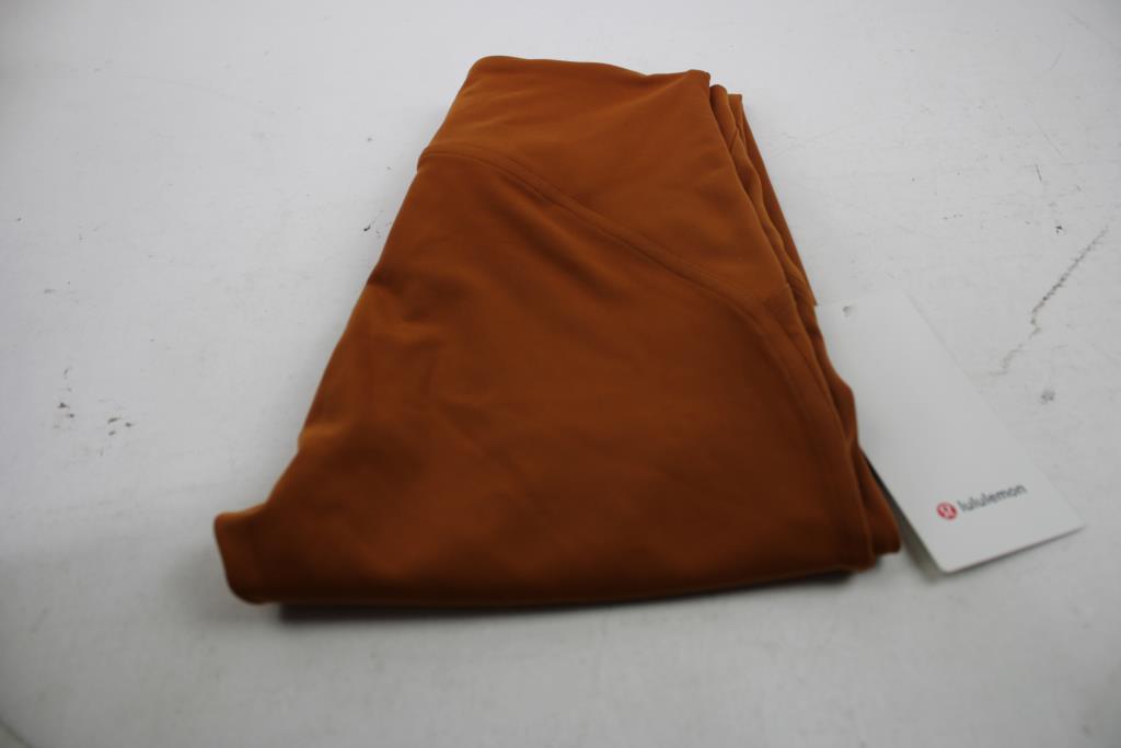Lululemon InStill HR Tight 25", Burnt Orange, Size 6
