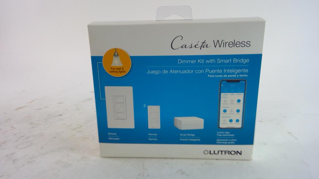 Lutron Caseta Wireless Dimmer Kit With Smart Bridge Property Room