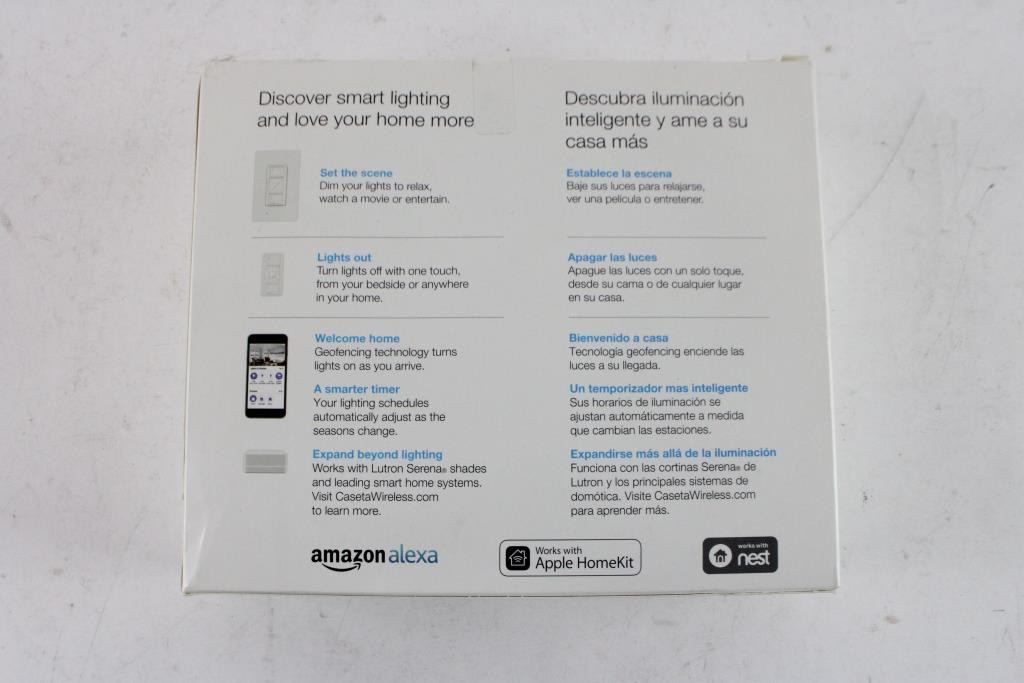 Lutron Caseta Wireless Dimmer Kit With Smart Bridge Property Room