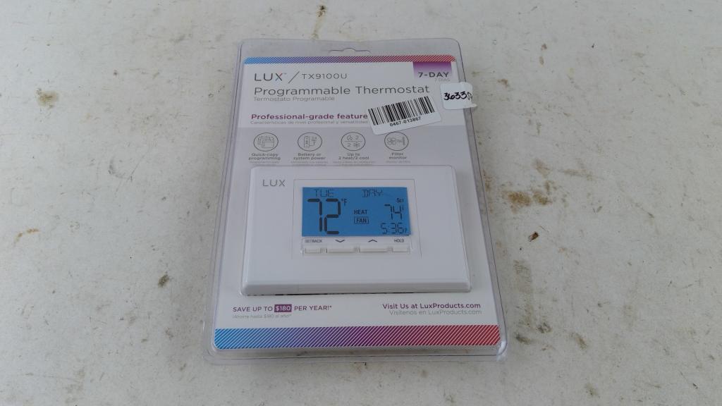 Lux Programmable Thermostat