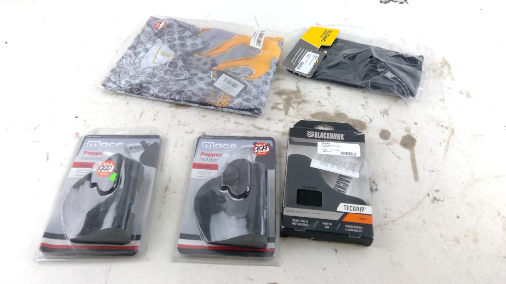 Mace Pepper Gun Holsters And More 5 Pieces