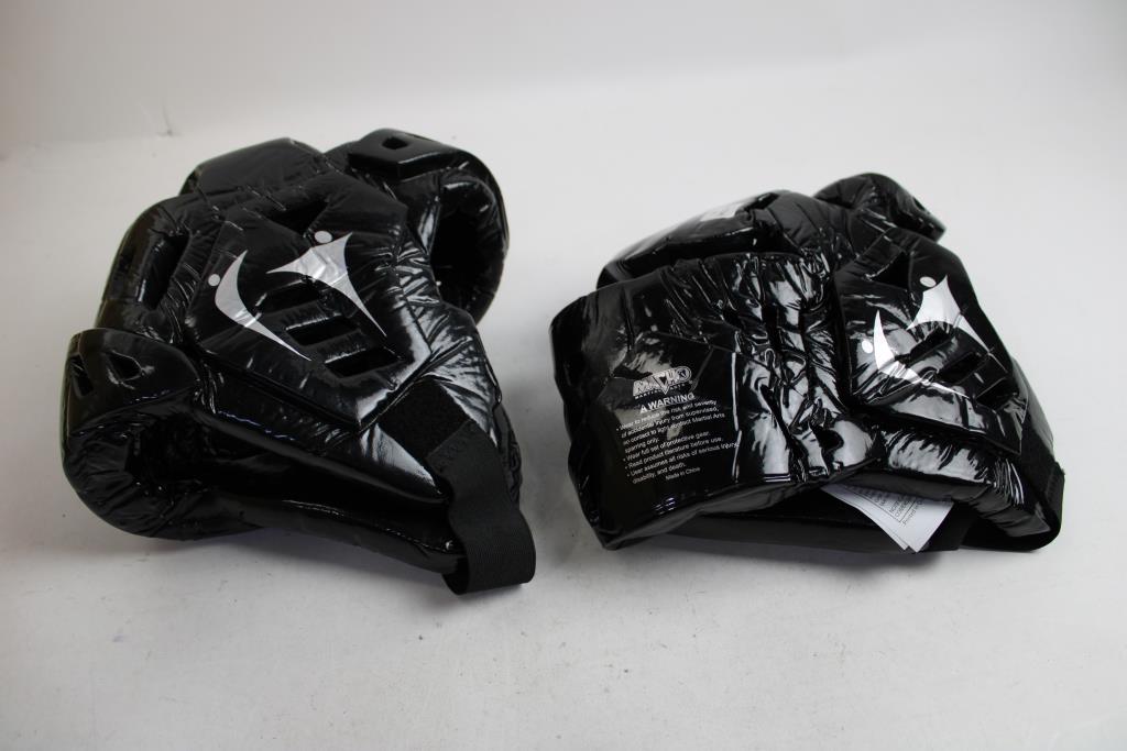 Macho Warrior Karate Headgear, Large, 2 Pieces