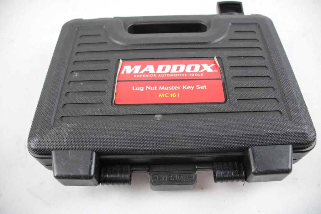 Maddox Superior Automotive Tools Lug Nut Master Key Set, Hyper Tough