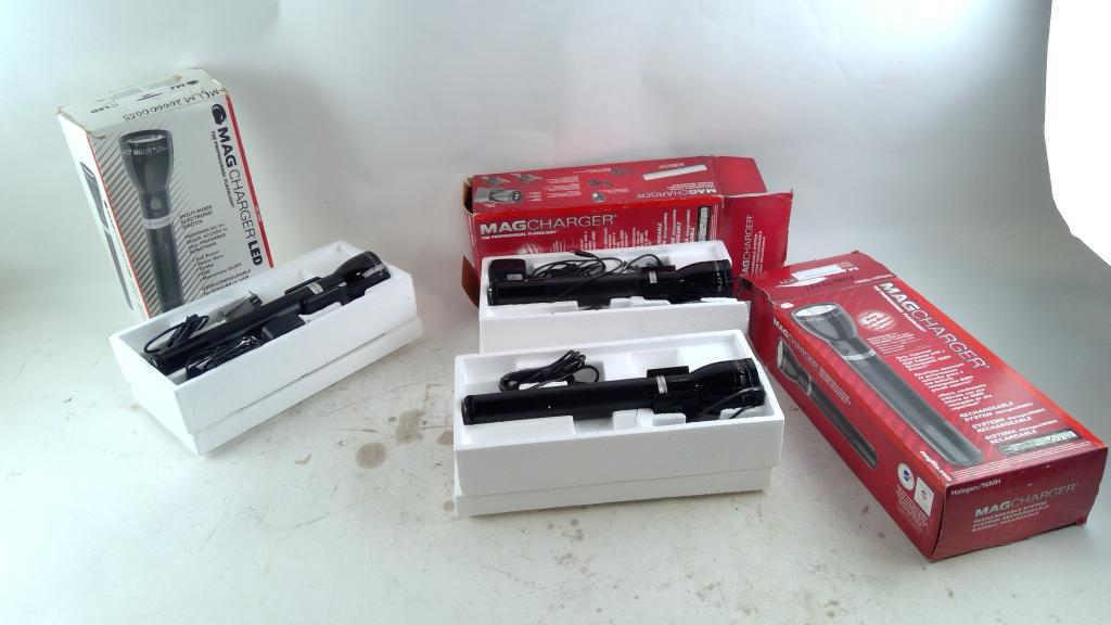 Magcharger Flashlights 3 Pieces