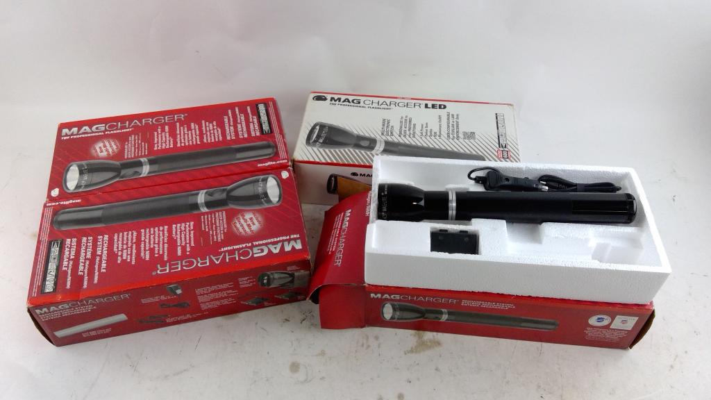 Magcharger Flashlights 4 Pieces