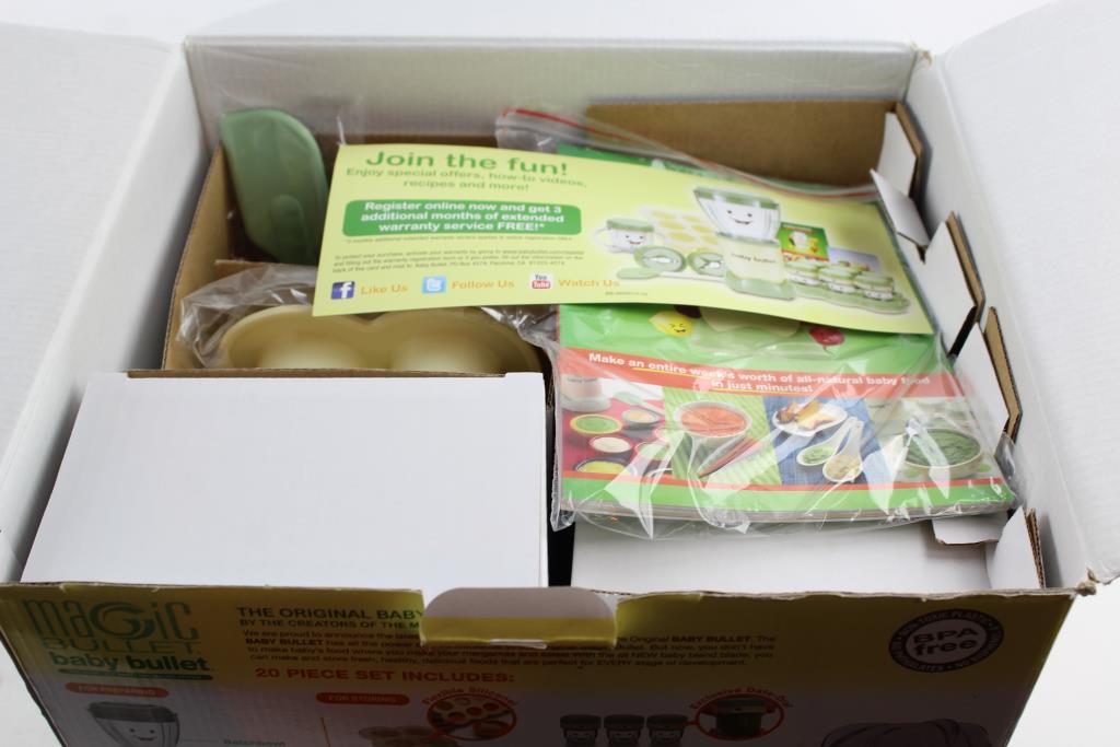 magic bullet baby bullet 20 piece set