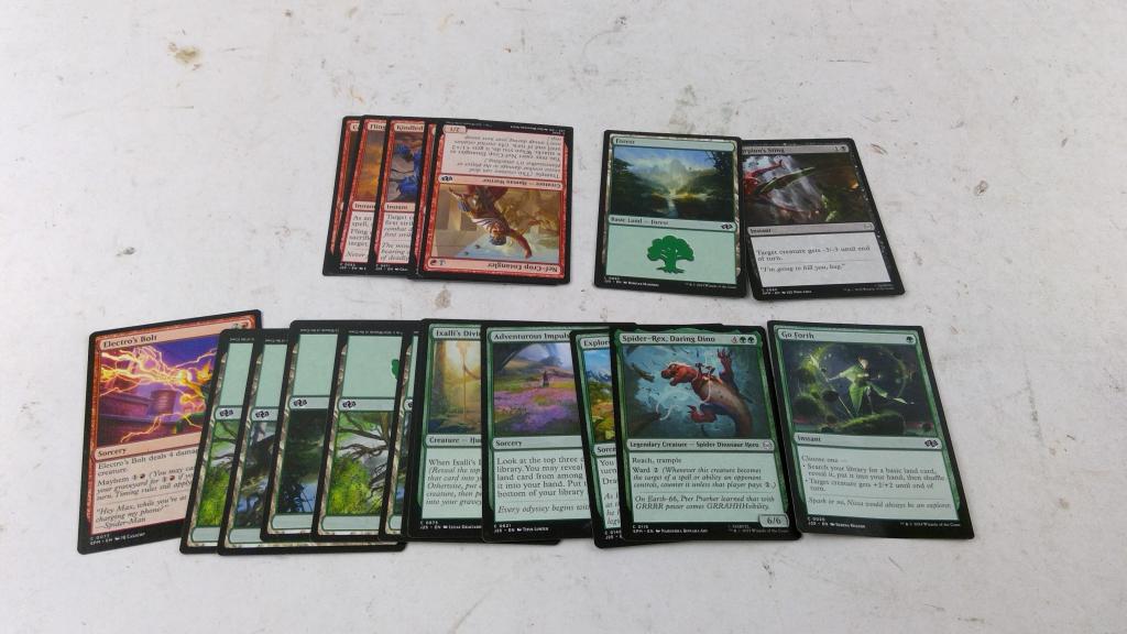 Magic The Gathering Trading Cards 50+