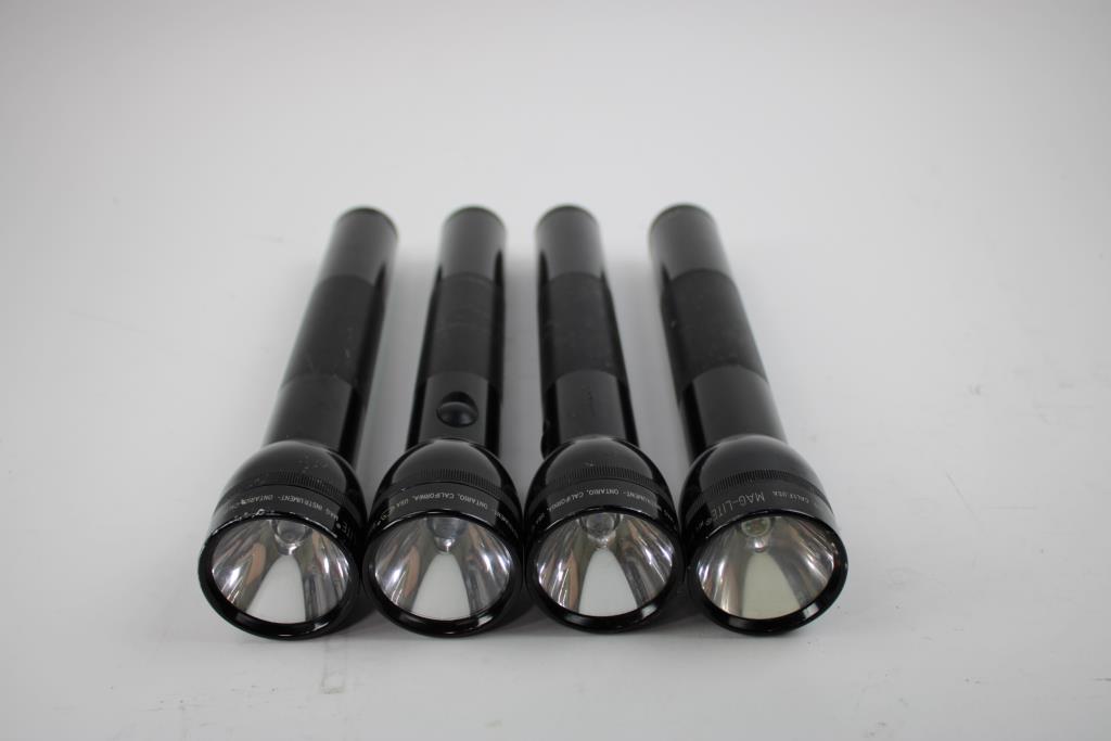 MAG-LITE Flashlights, 4 Pieces