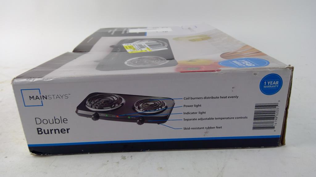 Mainstays Double Burner Property Room