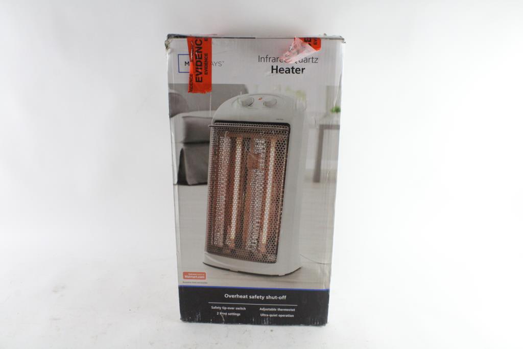 Mainstays Infrared Quartz Heater Property Room