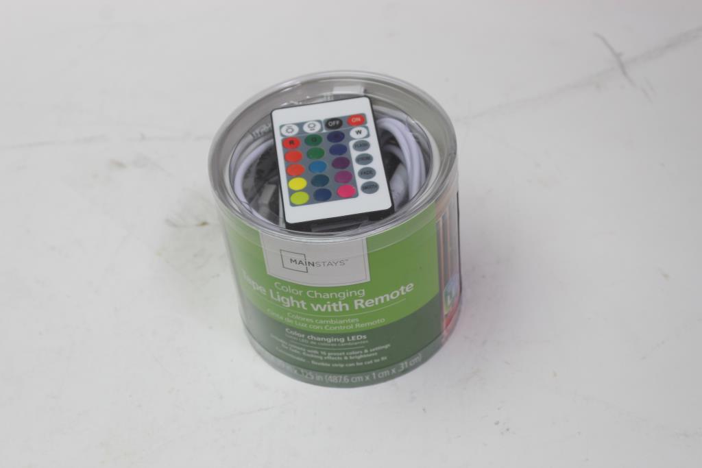 Mainstays Tape Light With Remote Property Room