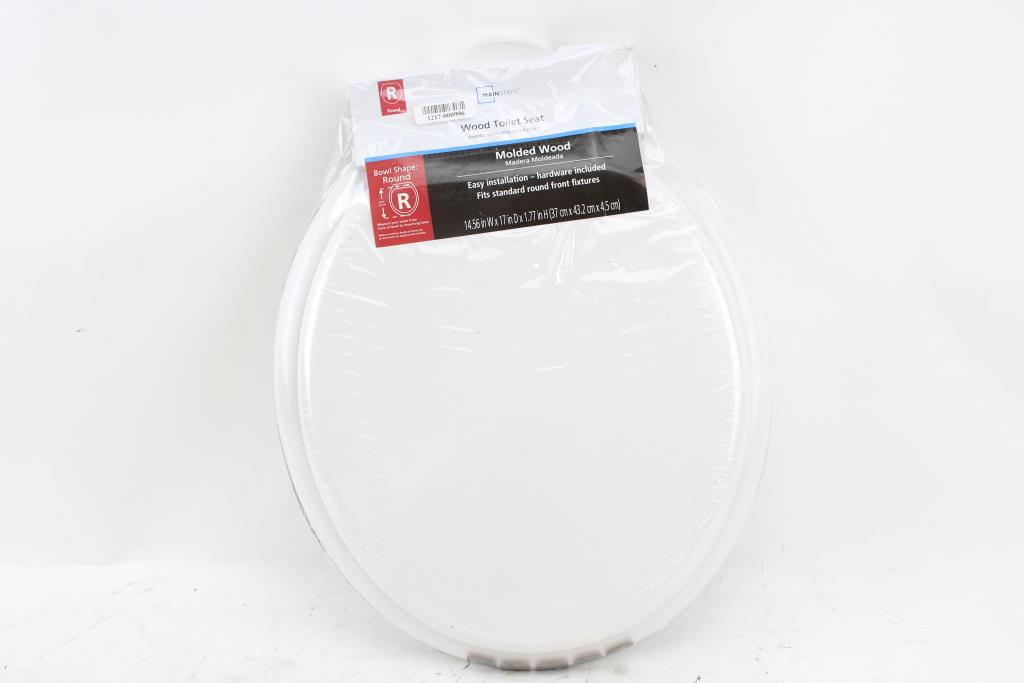 Mainstays Wood Toilet Seat Property Room