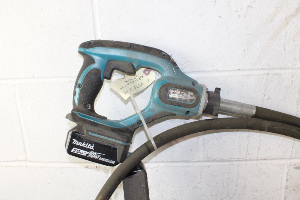 Makita 18V Cordless Concrete Vibrator Property Room