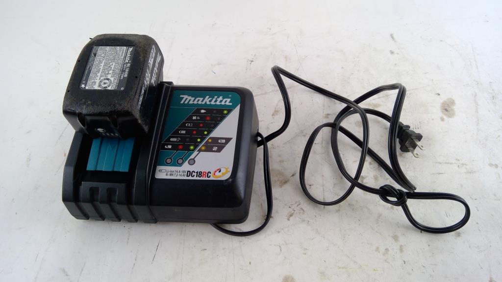 Makita Battery Charger And Battery