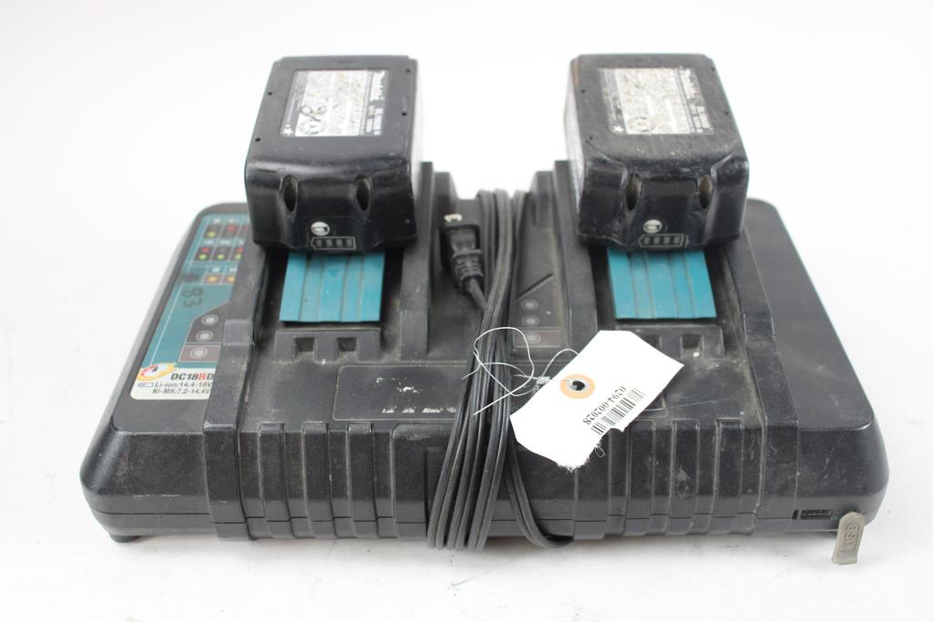 Makita Battery Charger, DC18RD Property Room
