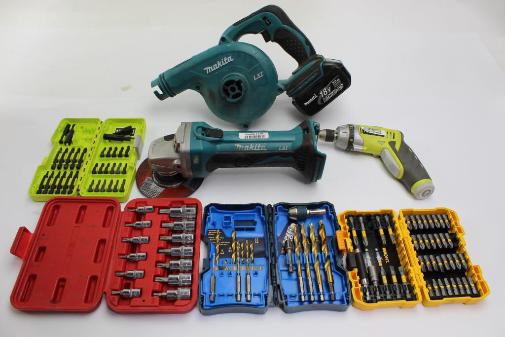 Makita Dewalt Ryobi More Orted Tools 7 Pieces Property Room Image 1 Of 7 Makita Dewalt Ryobi