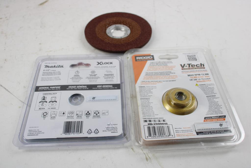 Makita Diamond Blades, Ridgid Diamond Grinding Wheel, 2 Pieces