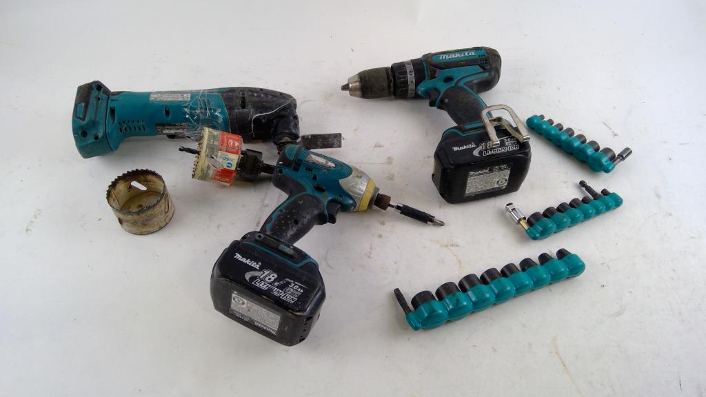 Makita Drill Driver And More 5 Pieces