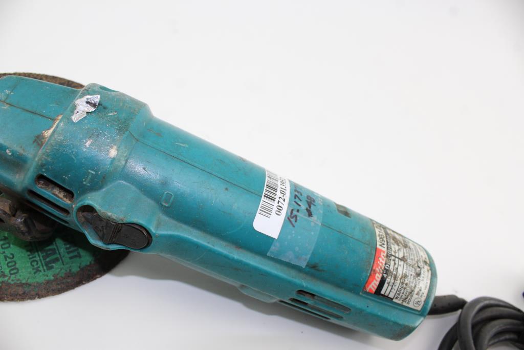Makita N9514B Corded Angle Grinder Property Room