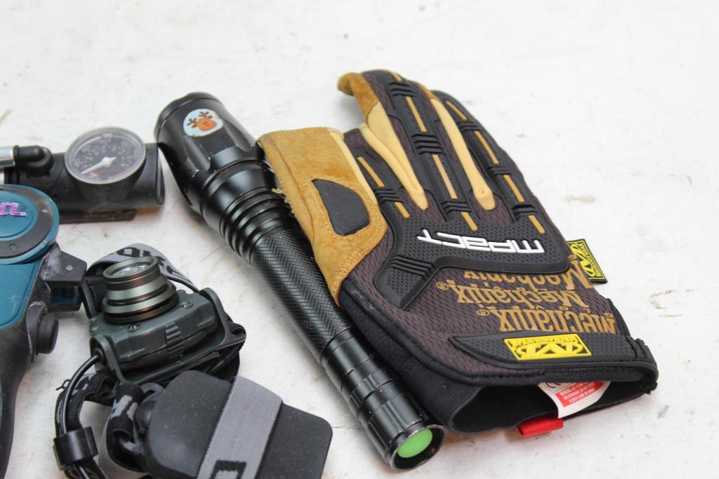 Makita, Ultra Fire, Dorcy Lights, Mechanix Gloves, Schwinn Pump 5