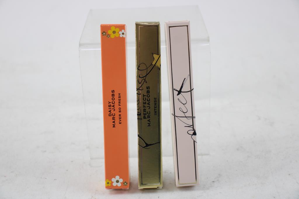 Marc Jacobs Travel Size Perfume Lot, 3 Pieces Property Room