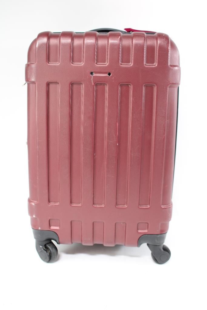 Maroon CarryOn Suitcase Property Room