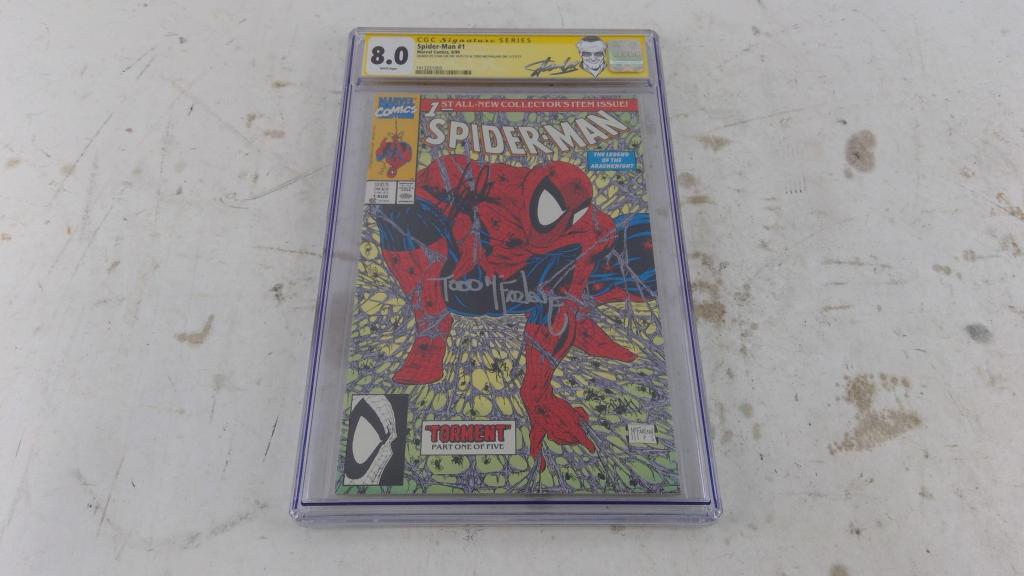 Marvel Comics Spiderman Torment Signed And Graded