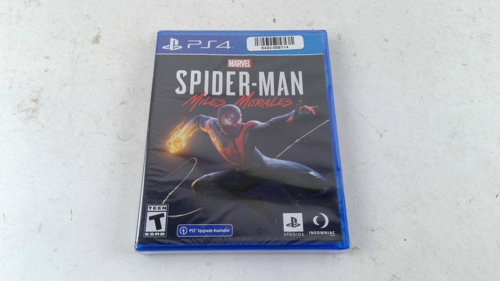 Marvel Spider-Man Miles Morales For Playstation 4