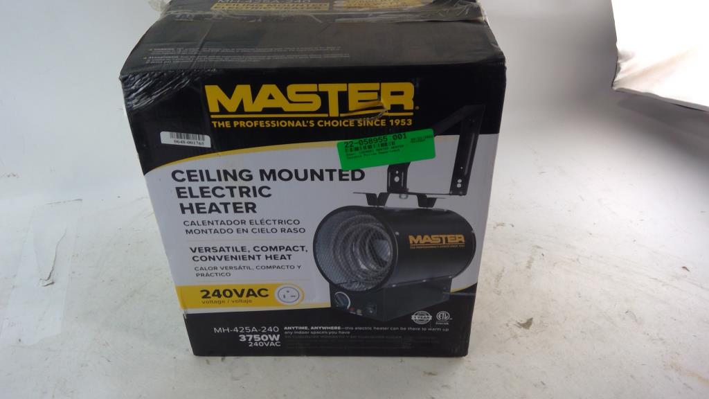 Master Ceiling Mounted Electric Heater