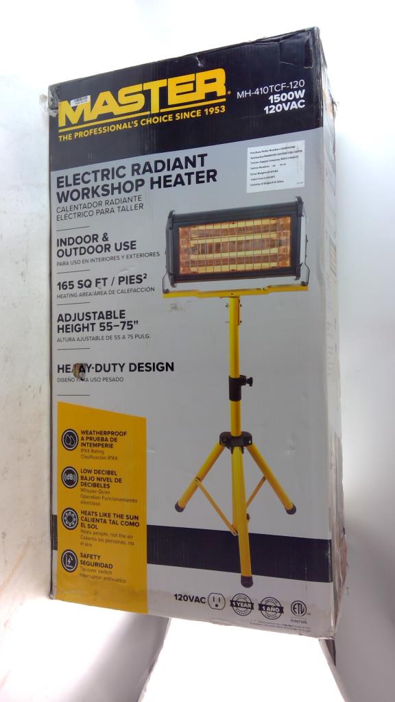 Master Electric Radiant Workshop Heater