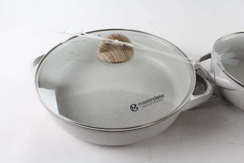 Masterclass Low Casserole Pans, 2 Pieces | Property Room