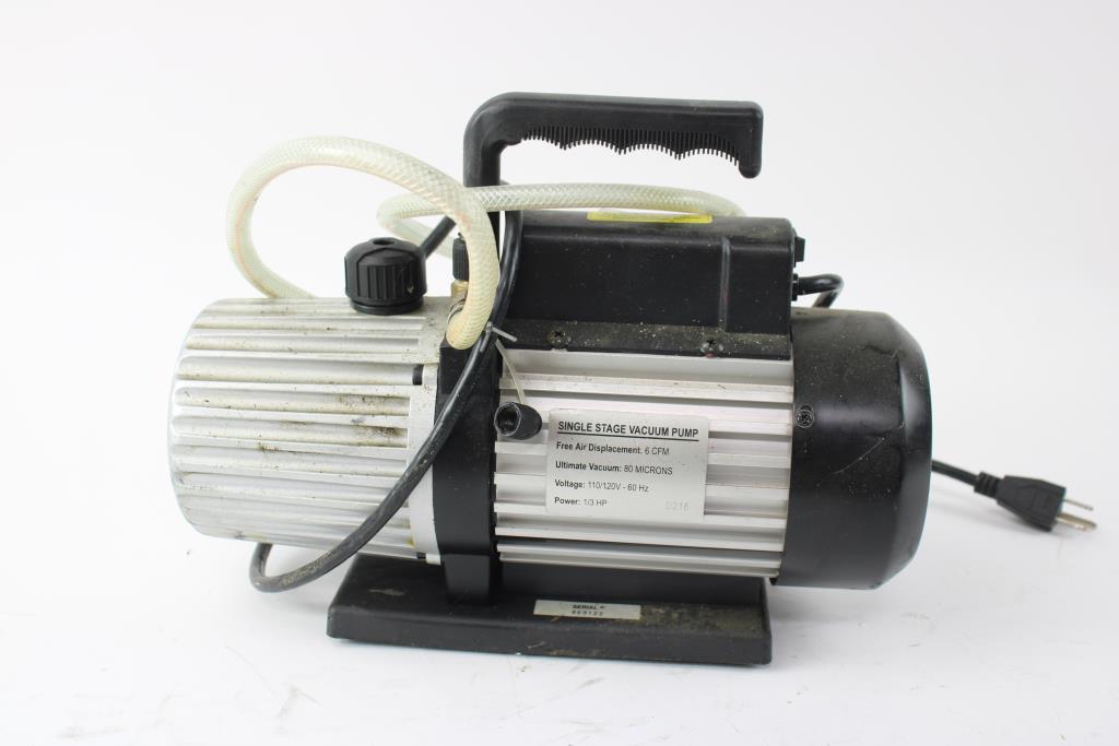 Mastercool Vacuum Pump Property Room