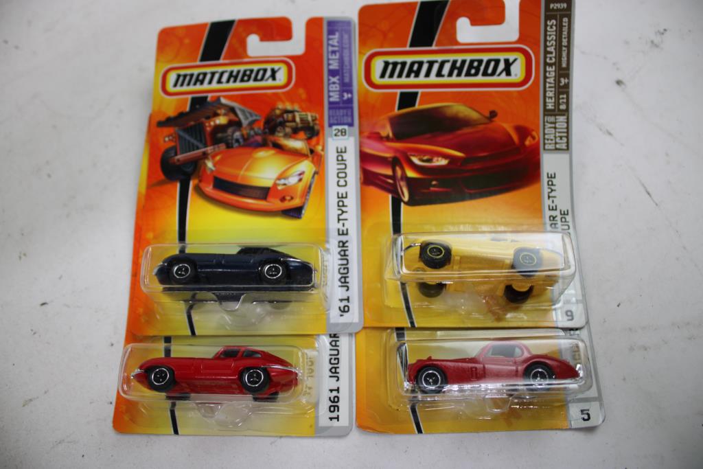 Matchbox Die-Cast Car Lot - '61 Jaguar E-Type Coupe, Jaguar XK, And More, 6 Pieces