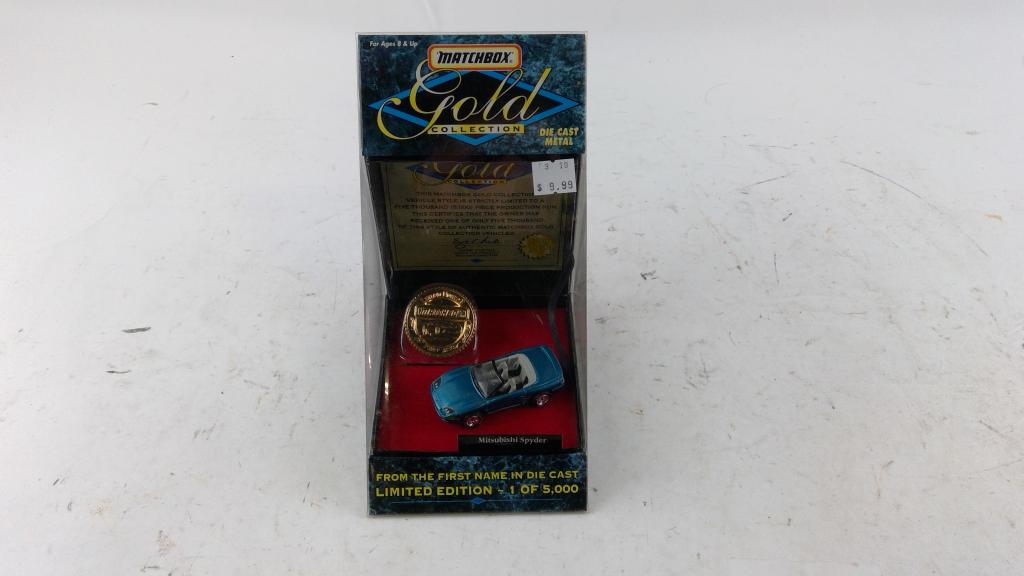 Matchobx Gold Collection Die Cast Metal Car, Mitsubishi Spyder