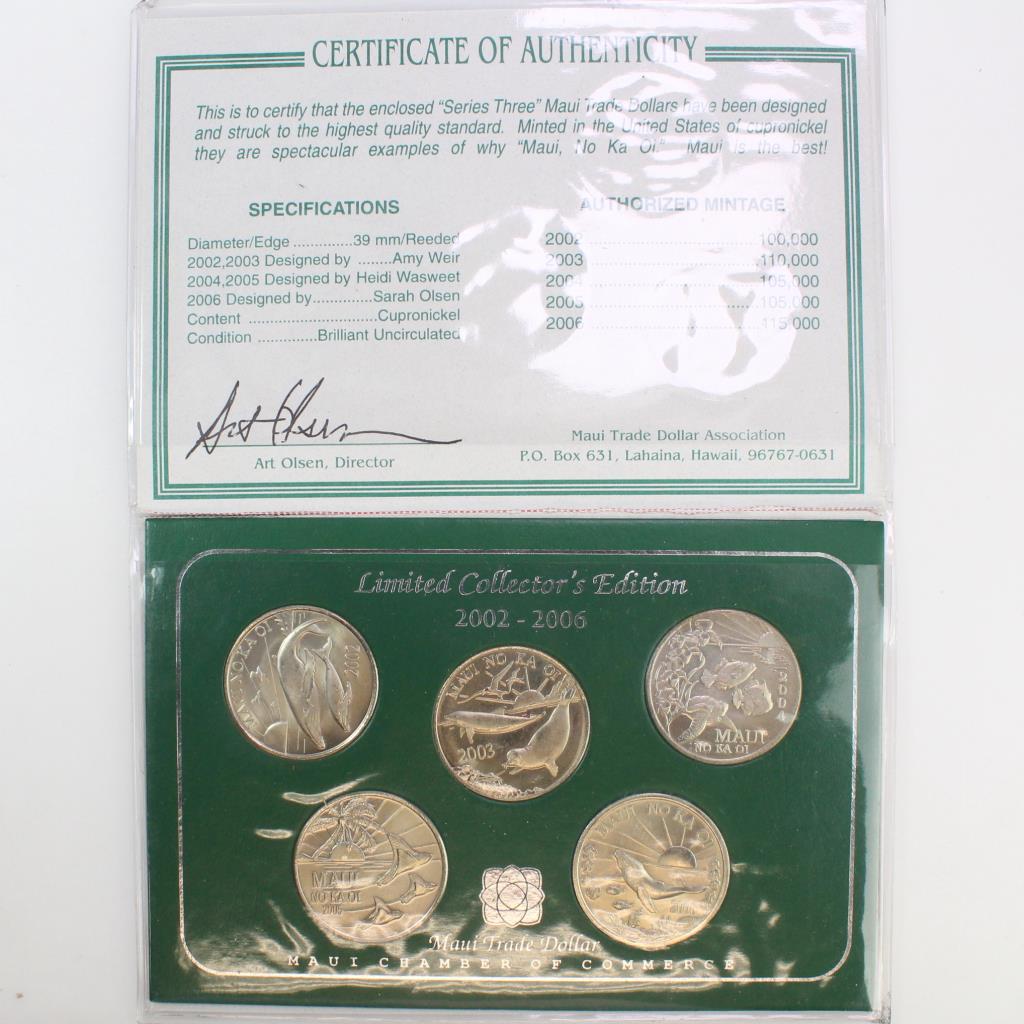 Maui Trade Dollar Association Limited Collector's Edition 20022006