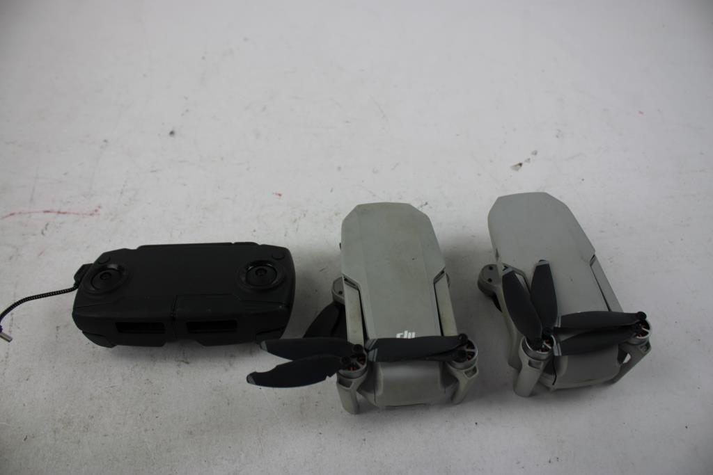 MAVIC Mini Drones, 2 Pieces With Remote And Case