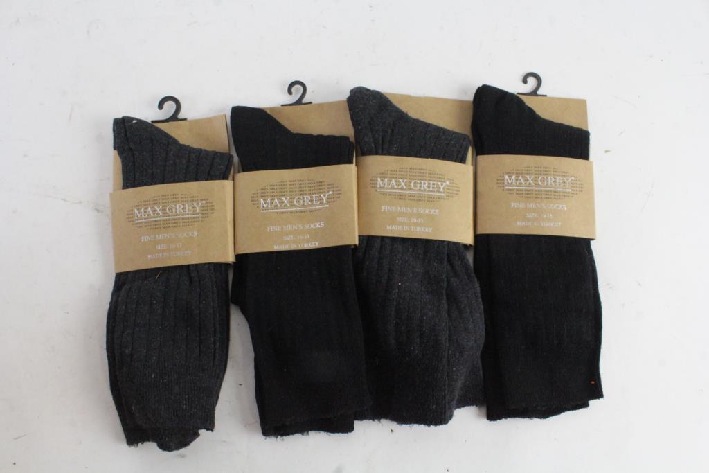 max grey socks