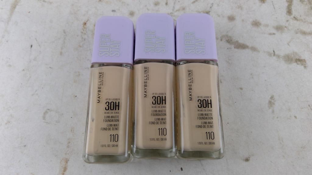 Maybelline Super Stay Foundation 3 Pieces