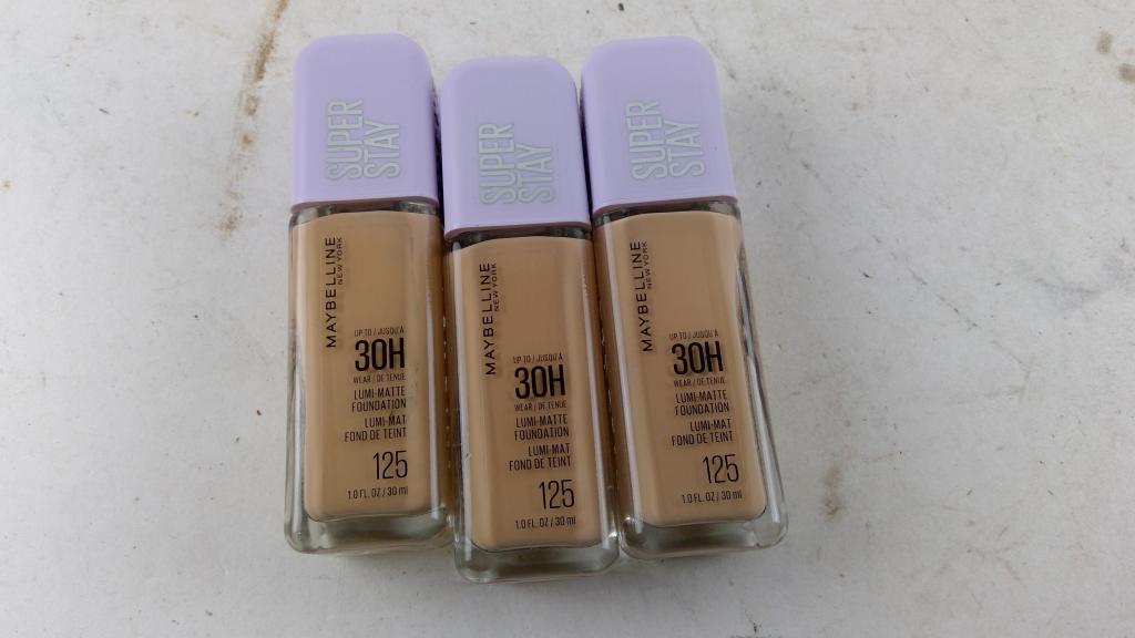 Maybelline Super Stay Foundation 3 Pieces