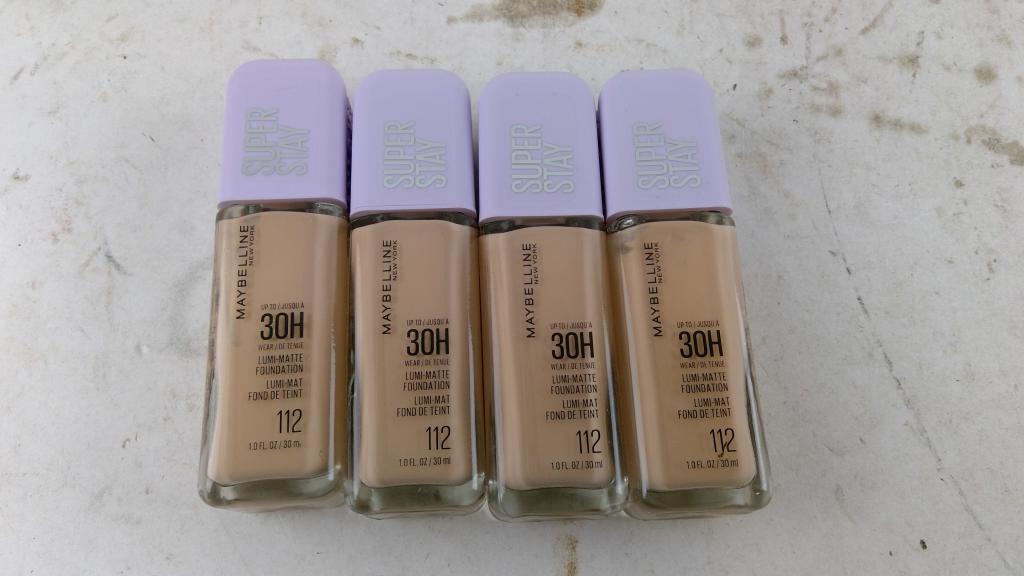 Maybelline Super Stay Foundation 4 Pieces