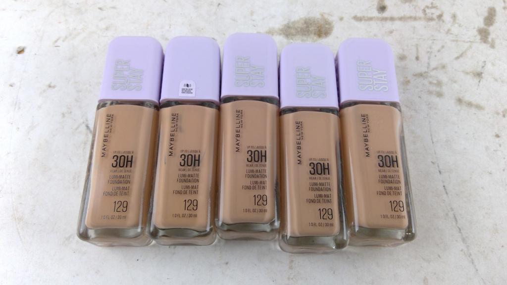 Maybelline Super Stay Foundation 5 Pieces