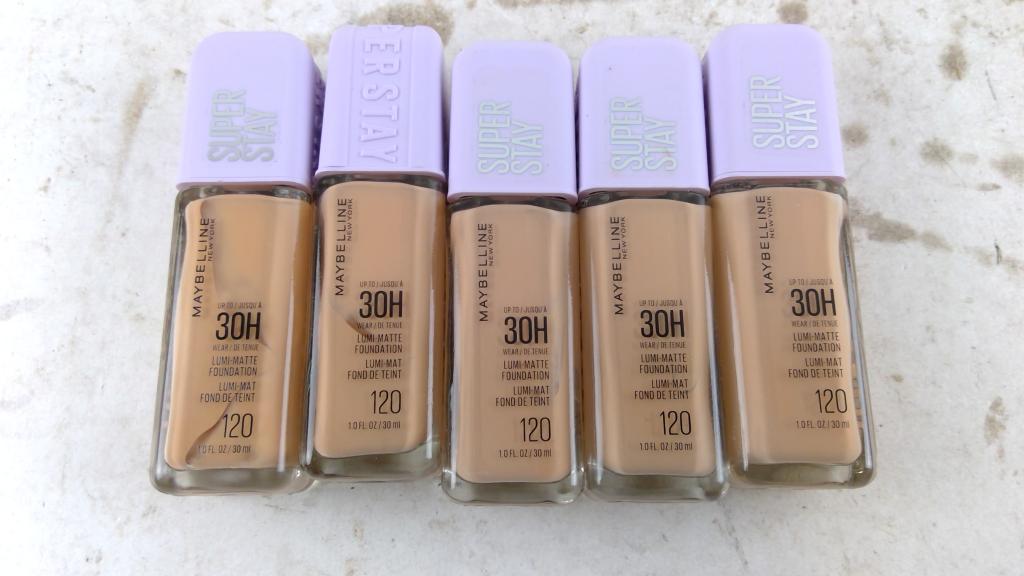 Maybelline Super Stay Foundation 5 Pieces