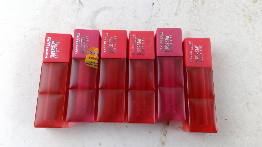 Maybelline Super Stay Lip Tint, 6 Pieces