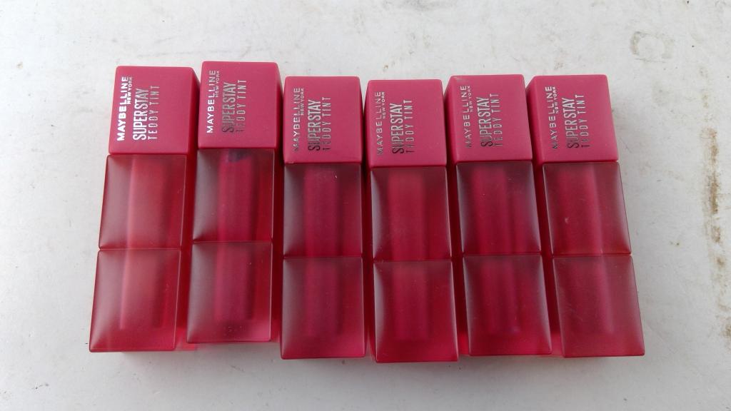 Maybelline Super Stay Lip Tint, 6 Pieces